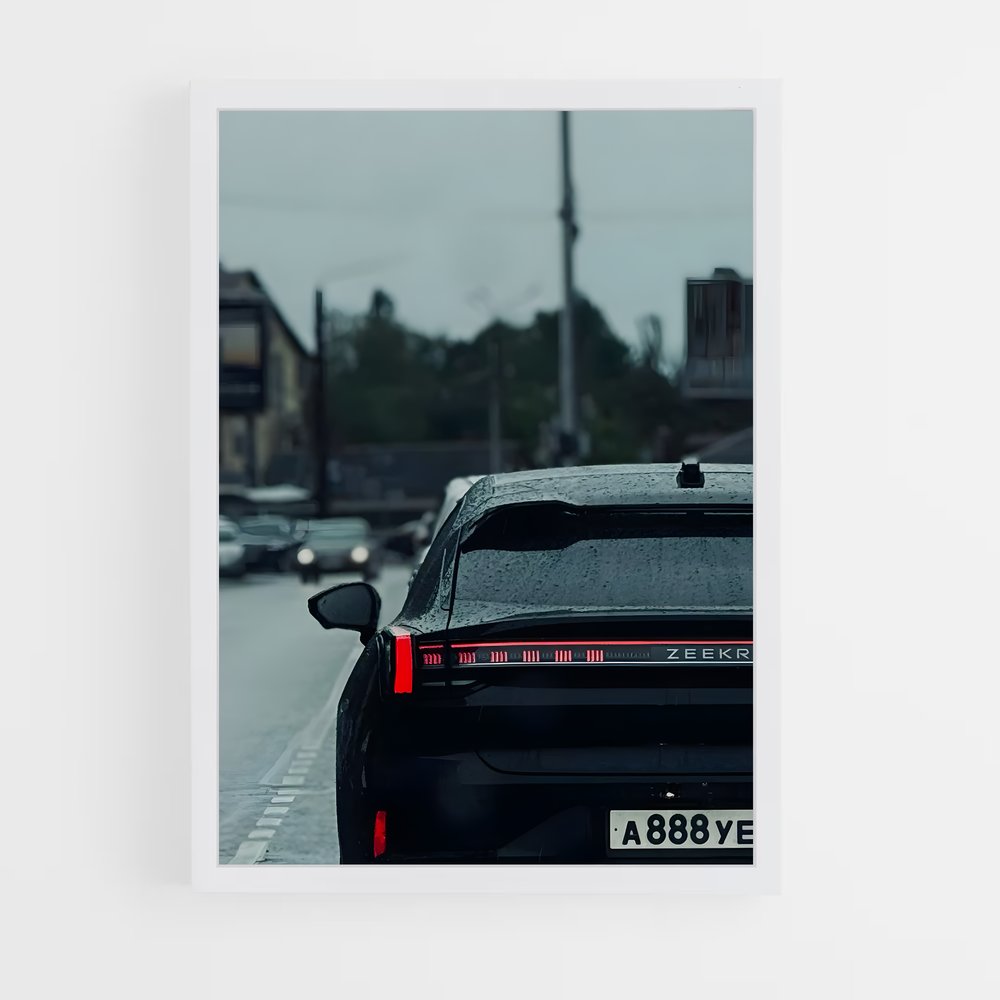 Poster Zeekr Route – affiche Geely (vue 3)